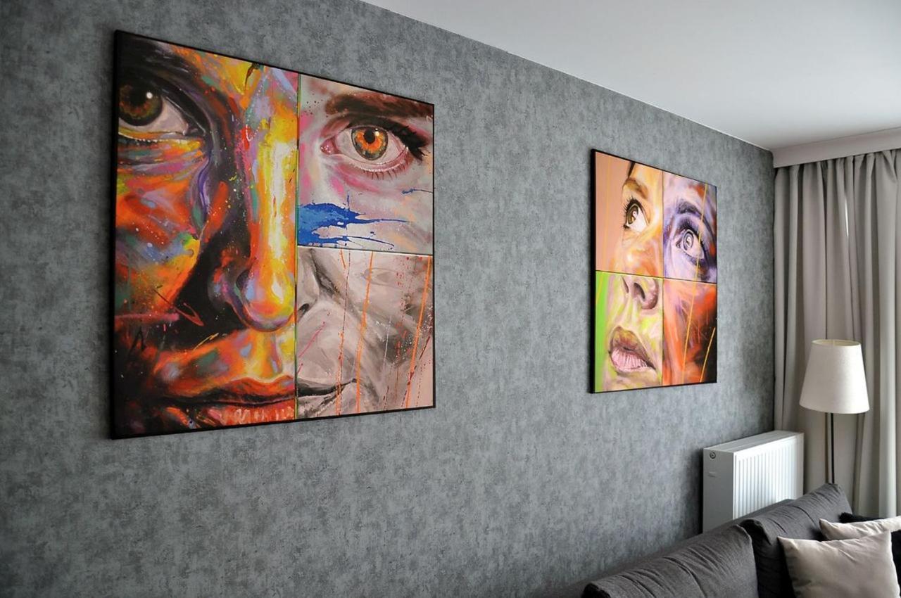 Q Apart Gold- Klimatyzowany 3 Pokojowy Apartament Przy Manufakturze Z Garazem Gratis, Fv Lódź Exterior foto