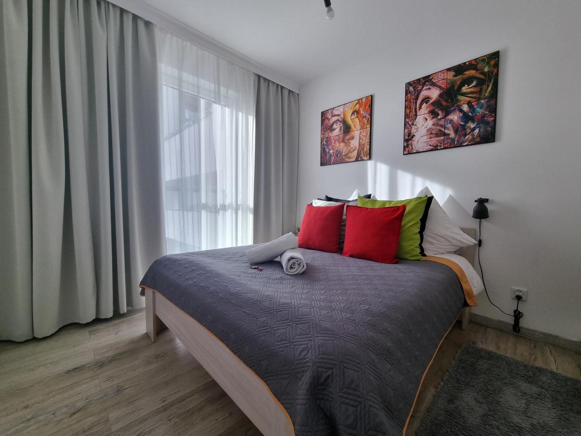 Q Apart Gold- Klimatyzowany 3 Pokojowy Apartament Przy Manufakturze Z Garazem Gratis, Fv Lódź Exterior foto